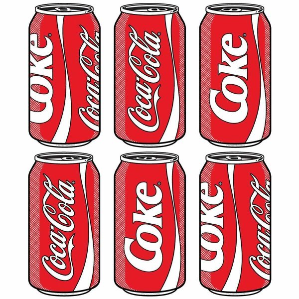 Наклейка Кока кола