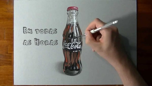 Кока колы по клеточкам