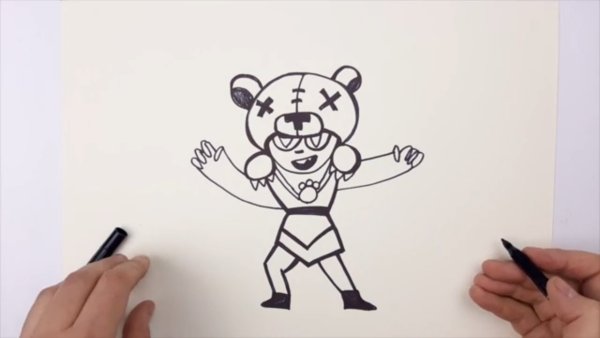 Срисовывать БРАВЛЕРОВ НИТУ