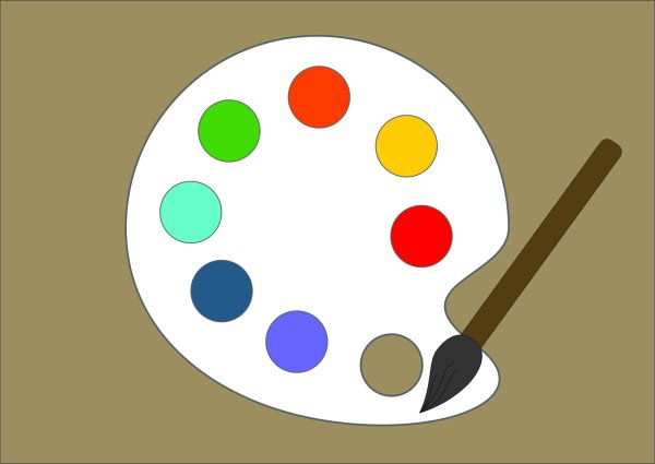 Кружок палитра