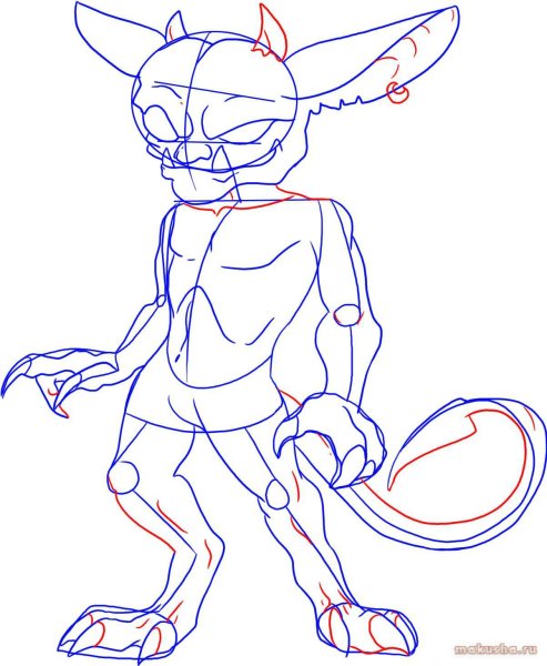 Нарисовать черта