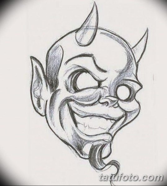 Черт карандашом