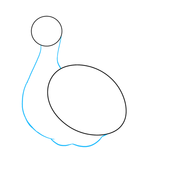 Индюк рисунок для детей