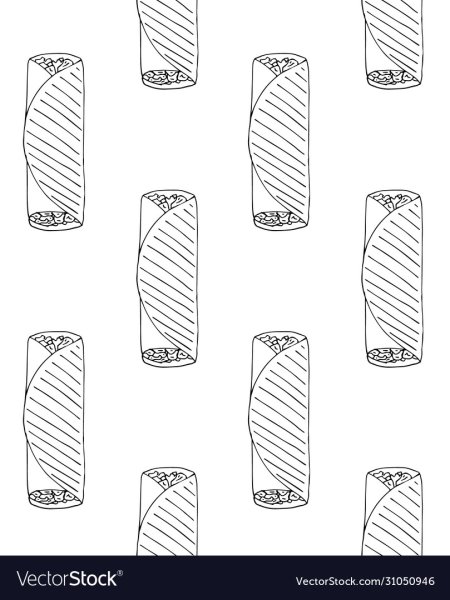 Шаурма рисунок пошагово