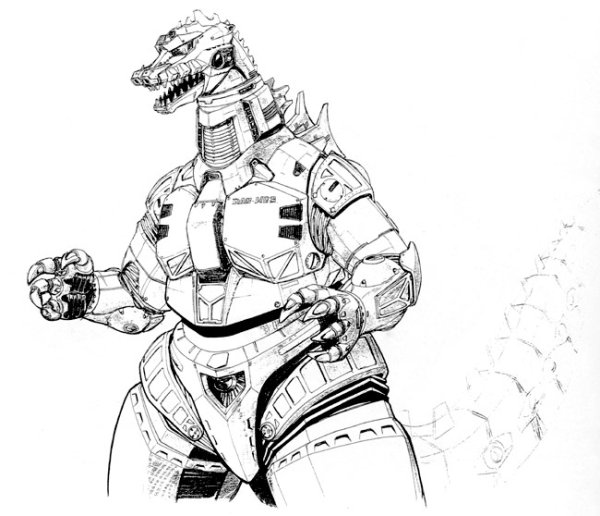 Мехагодзилла комикс