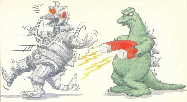 Титан Бафомет Годзилла