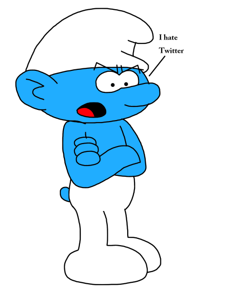 Нарисовать Смурфика поэтапно