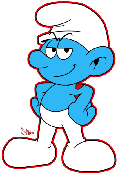 Смурфики силач