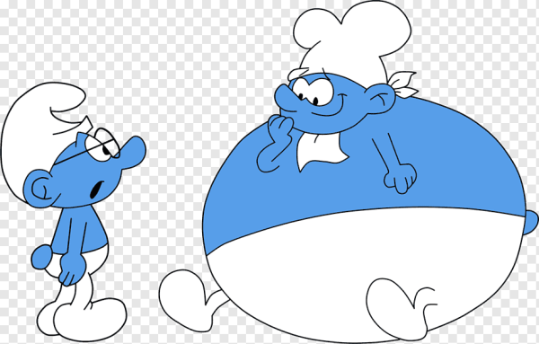 Смурфики толстый