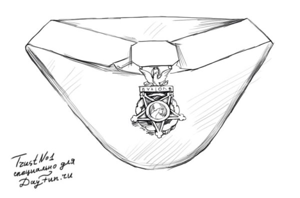 Наброски эскизов орденов