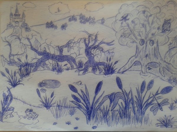 Ручкой болото