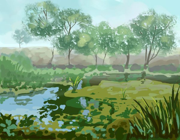 Болото для детей