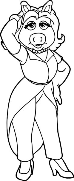 Раскраска раскраска Пиги