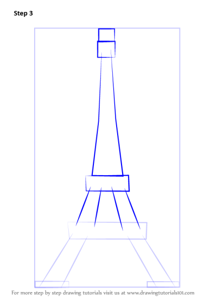 Нарисовать по этапно башню