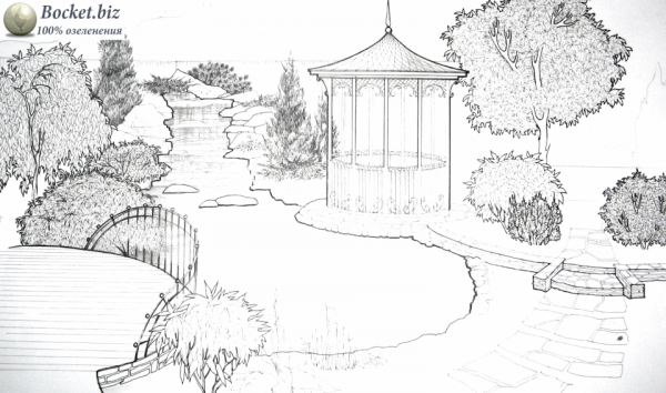 Наброски парка