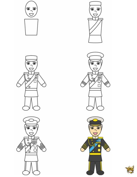 Как рисовать принца