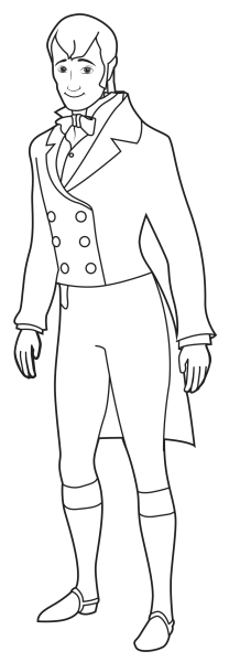 Костюм раскраска