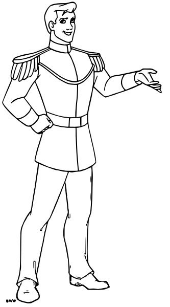 Принц карандашом