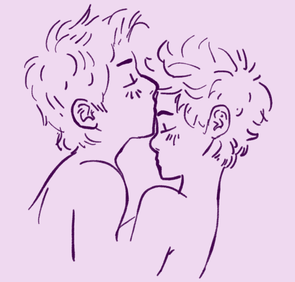 ЛГБТ зарисовки карандашом