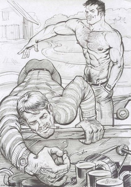 Аниме парни яой для срисовки