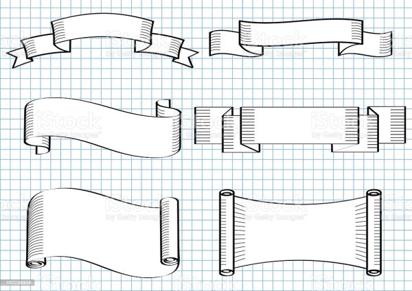 Трафарет лента для надписи