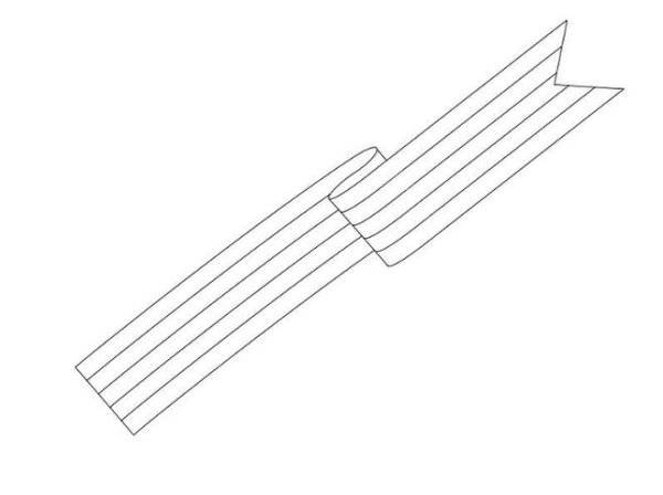 Нарисовать георгиевскую ленточку