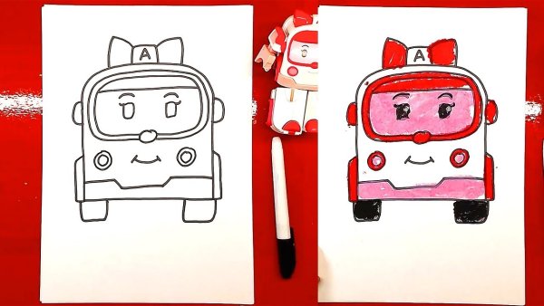 Эмбер Робокар рисовать