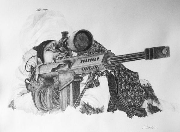 Снайпер для рисования