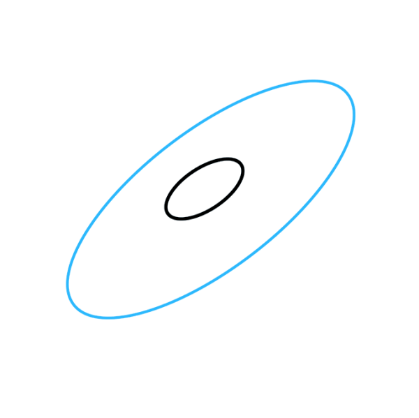 Галактика рисунок карандашом