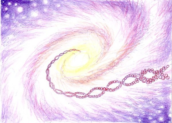 Галактика рисунок