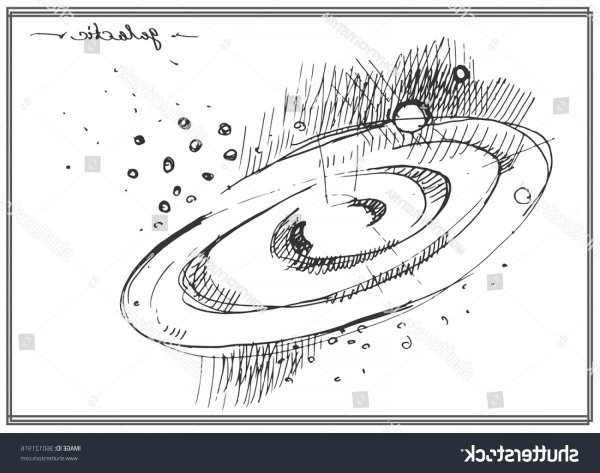 Галактика карандашом