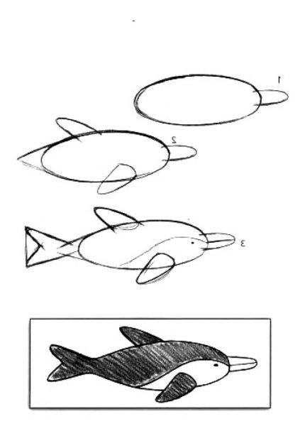 Учимся рисовать для детей 7 лет поэтапно карандашом