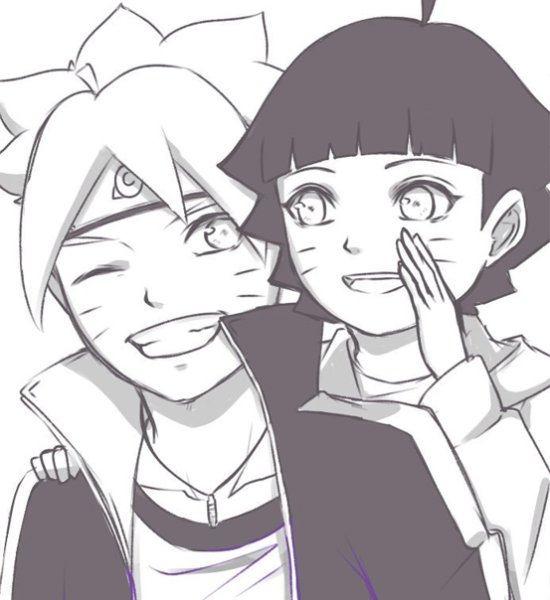 Химавари Узумаки в полный рост