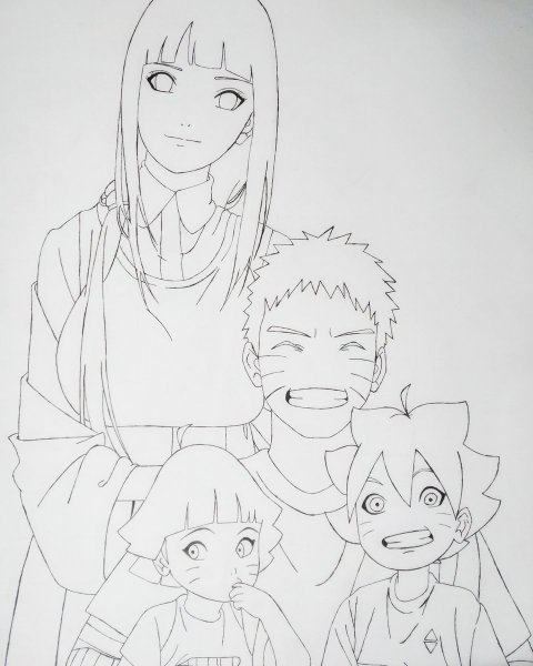 Боруто скетч