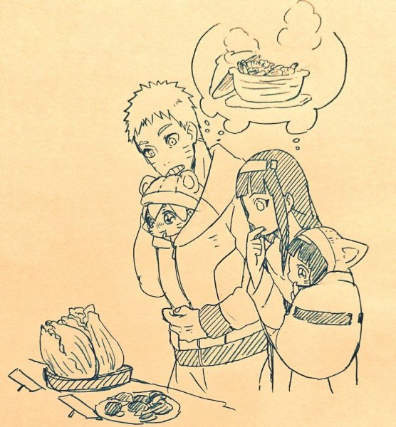 Раскраска Химавари и Иноджин