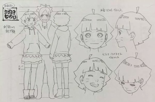 Химавари Узумаки грустная