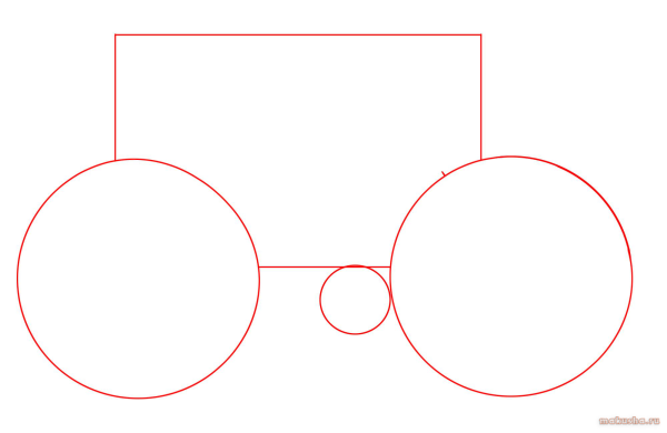 Велосипед рисунок для детей