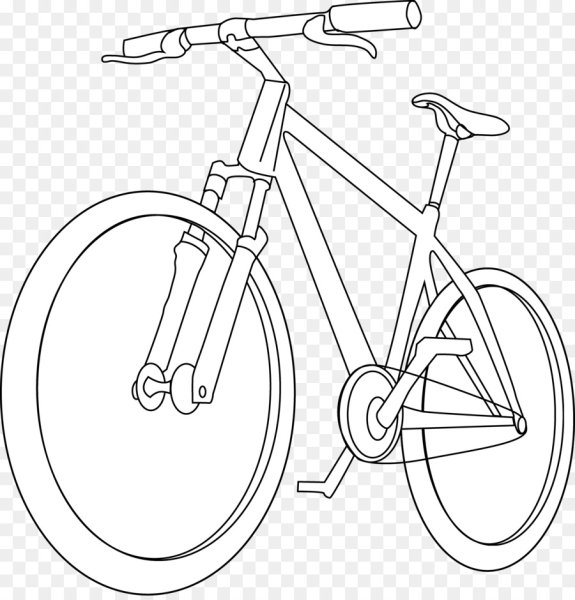 Раскраска велосипед бмх