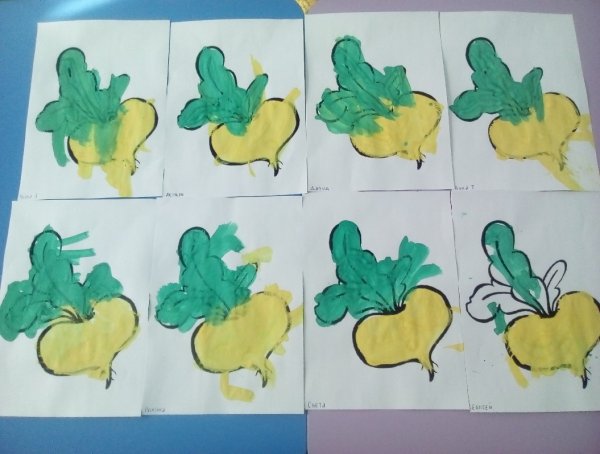 Герои сказки Репка раскраска