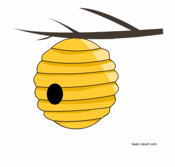 Улей черно-белый