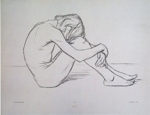 Грустные позы