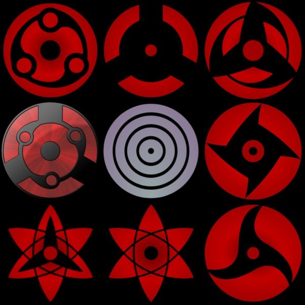 Наруто Шаринган и риненган