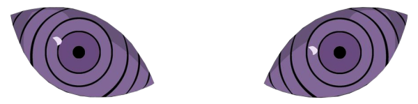 Раскраски Наруто Шаринган Саске