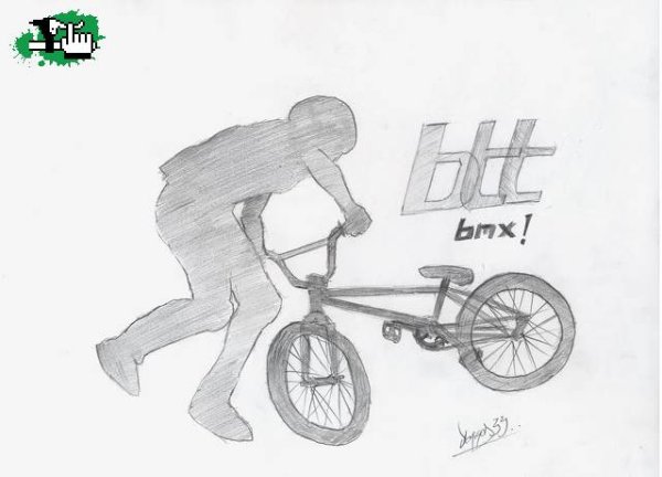 Бмх карандашом для начинающих