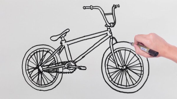 BMX карандашом