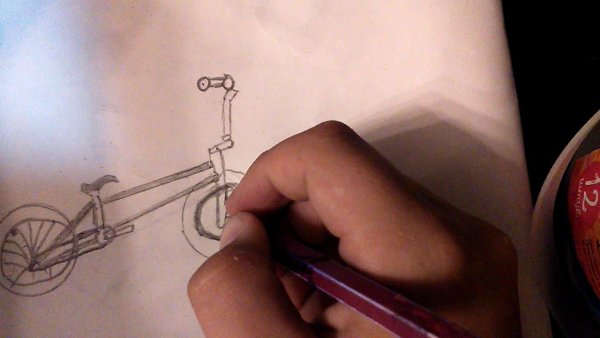 Раскраска бмх и самокат