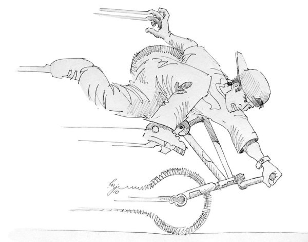 Рисунки для срисовки трюков