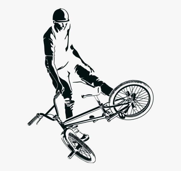 BMX силуэт
