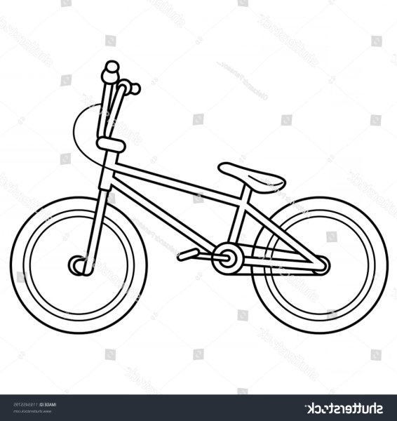 Раскраски велосипеды BMX