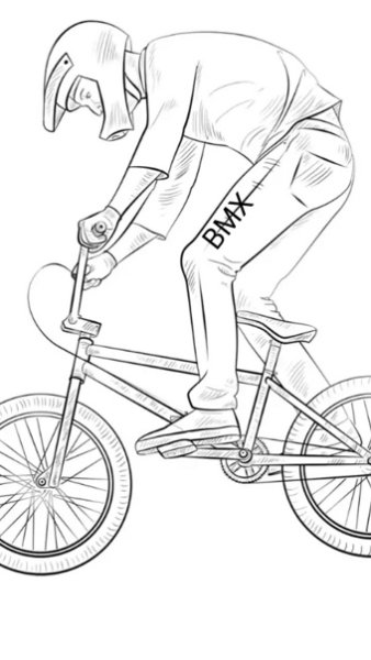 Бмх для срисовки